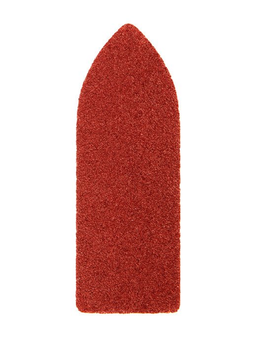 Šlifavimo popierius su „Velcro“ tvirtinimu delta 32 x 92 mm, K60, K100, K180, 15 vnt.