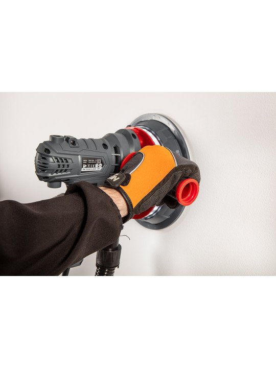 Gipso šlifavimo grotelės su Velcro 180 mm, K80, 5vnt šlifuokliui 59G263