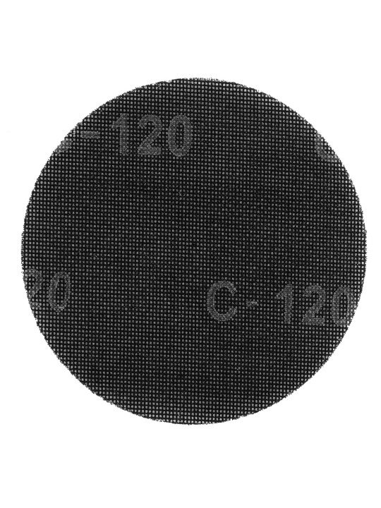 Gipso šlifavimo grotelės su Velcro 180 mm, K120, 5vnt šlifuokliui 59G263