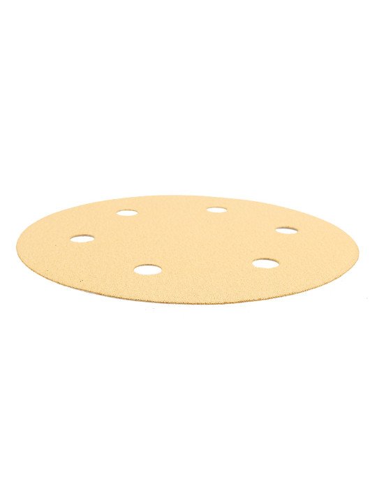 Šlifavimo popierius su lipduku 225 mm, K120, 5 vnt., su 6 skylutėmis šlifuokliui 59G264, 59G265