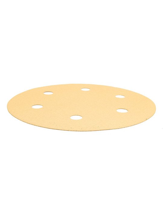 Šlifavimo popierius su lipduku 225 mm, K180, 5 vnt, su 6 skylutėmis šlifuokliui 59G264, 59G265