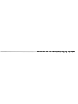 Medienos grąžtas, prailgintas 6 x 400 mm (54T556) - Medienos grąžtas, pratęstas 6 x 400 mm 54T556 pagal grafitą, yra grąžtas, skirtas dirbti su mediena ir fanera, ir jame yra cilindrinis.