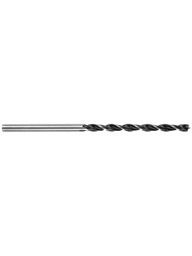 Medienos grąžtas, prailgintas 10 x 250 mm (54T567) - „Graphite“ medienos grąžtas, pratęstas 10 x 250 mm 54T567, yra grąžtas, skirtas dirbti su mediena ir fanera ir pasižymi cilindriniu griebtuvu.