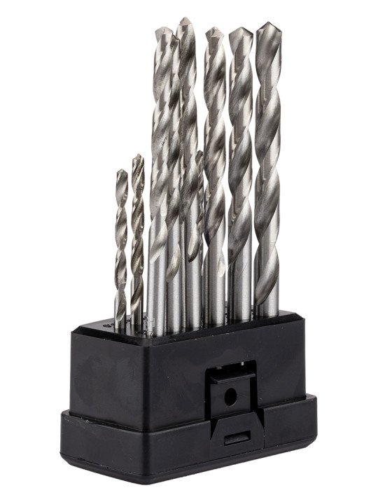 HSS -G metalo grąžtai, 1,5–6,5 mm, nustatytas 13 kompiuterių
