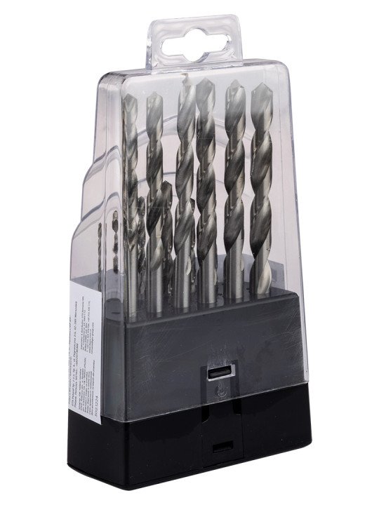 HSS -G metalo grąžtai, 2–8 mm, rinkinys 13 vnt.