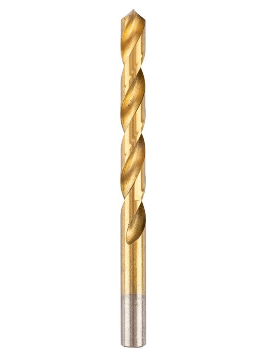 HSS TiN metalo grąžtas, 1 - 10 mm, nustatytas 19 vnt.