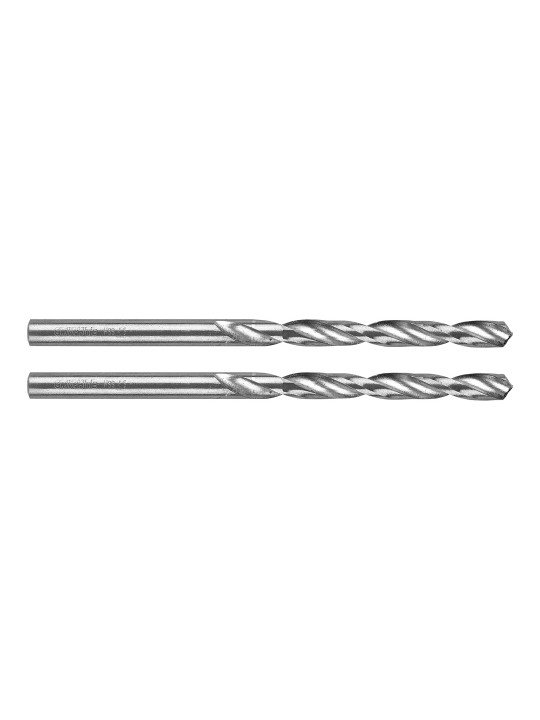 HSS metalo grąžtai, DIN 338, 4,5 mm, 2 vnt.