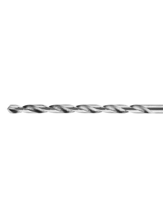 HSS metalinis grąžtas, DIN 340, prailgintas, 4 mm