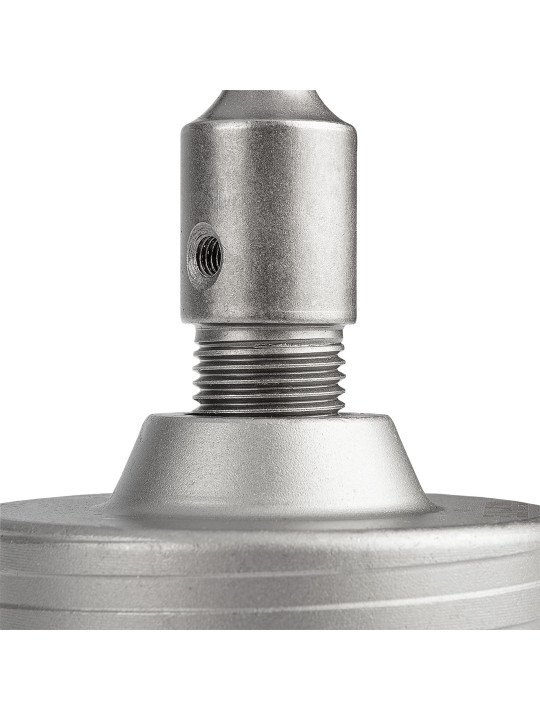 Skylių gręžimo krūna 65 mm su HEX adapteriu ir kontroliniu grąžtu