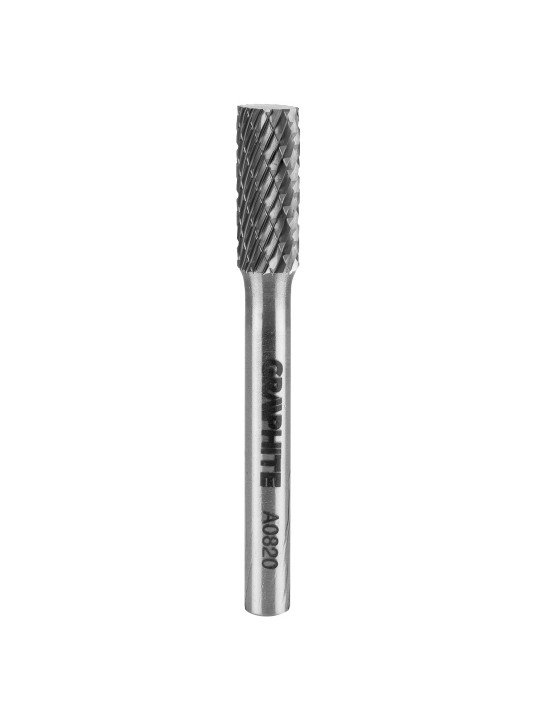 Metalo freza HM, type A (cylindrical), 8 x 20 mm, shank 6 x 45 mm