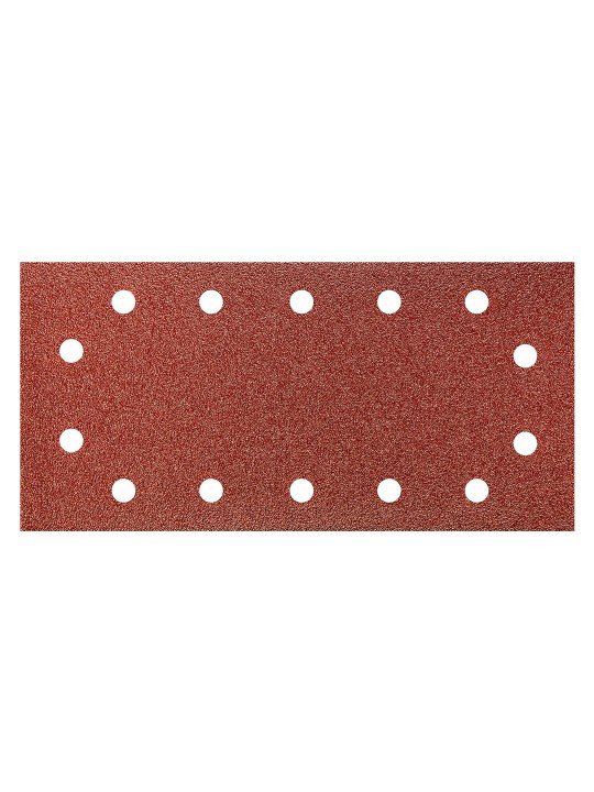 Velcro švitrinis popierius 115 x 230 mm, K60, 5 vnt., su skylutėmis