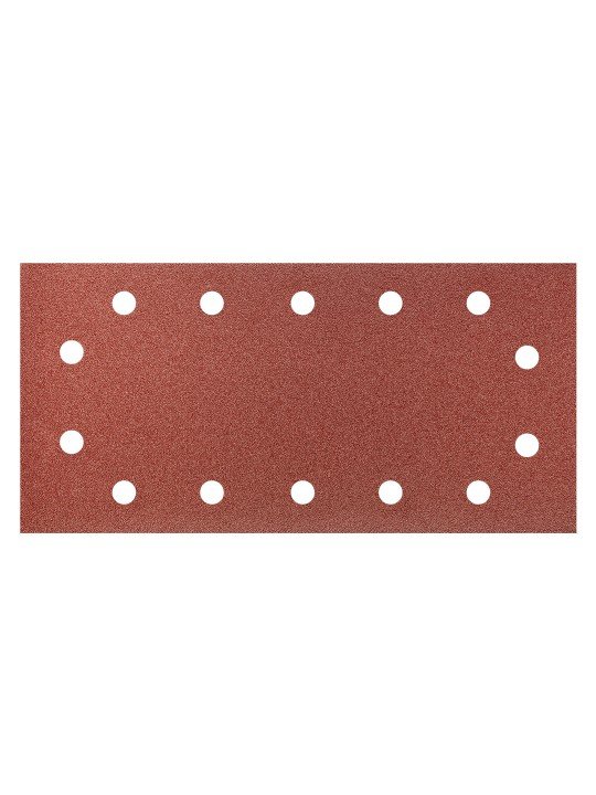 Velcro švitrinis popierius 115 x 230 mm, K120, 5 vnt., su skylutėmis