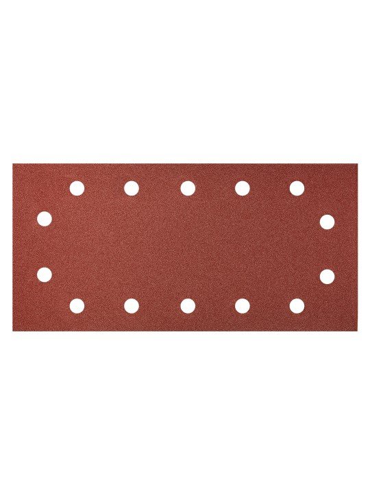 Velcro švitrinis popierius 115 x 230 mm, K180, 5 vnt., su skylutėmis