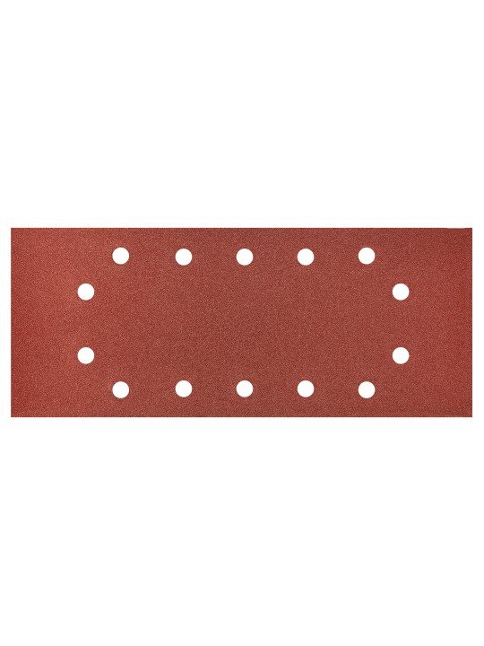Šlifavimo popierius 115 x 280 mm, K240, 5 vnt., su skylutėmis