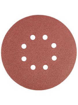 Velcro švitrinis popierius 150 mm, K120, 5 vnt., 8 skylučių - BUSVelcro švitrinis popierius 150 mm, K120, 5 vnt., 8 skylučių - Velcro sand paper 150 mm,  K40, 5 pcs.Velcro švitrinis popierius 150 mm, K120, 5 vnt., 8 skylučių - Velcro sand paper GRAPHITE w