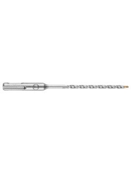 SDS Plus betoninis grąžtas su dviguba spiralė 5 x 160 mm (56T102) - SDS plius betoninis grąžtas su dviguba spirale 5 x 160 mm 56T102 pagal grafitą yra gręžtuvas betonui, plytų ir akmenims, pasižyminčioms SDS plius chuck ir dviguba spirale.