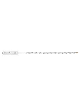 SDS Plus betoninis grąžtas su dviguba spiralė 6 x 260 mm (56T106) - SDS plius dvigubos spiralės 6 x 260 mm 56T106 betoninis gręžtuvas pagal grafito bitą yra betono, plytų ir akmens grąžtas su dviguba spiralė ir SDS plius.