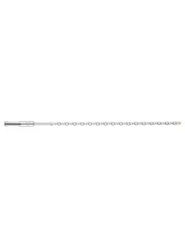 SDS Plus betoninis grąžtas su dviguba spiralė 6 x 310 mm (56T107) - SDS plius dvigubos spiralės 6 x 310 mm 56T107 betoninis gręžtuvas pagal grafito bitą yra betono, plytų ir akmens grąžtas su dviguba spiralė ir SDS plius.