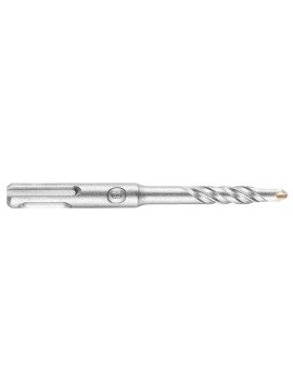 SDS Plus betoninis grąžtas su dviguba spiralė 8 x 110 mm (56T108) - SDS plius betoninis grąžtas su dviguba spirale 8 x 110 mm 56T108 pagal grafitą yra betoninis, plytų ir akmens gręžtuvas su dviguba spirale ir SDS plius.