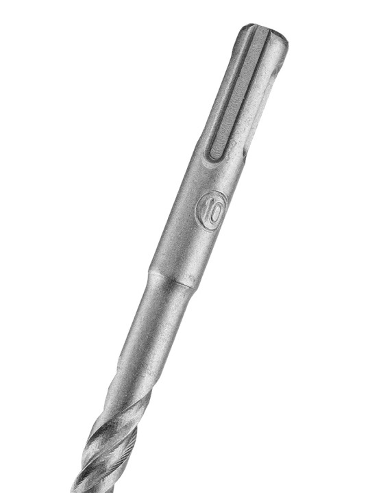 SDS Plus betoninis grąžtas su dviguba spiralė 10 x 160 mm