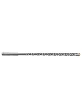 SDS Plus betoninis grąžtas su dviguba spiralė 10 x 260 mm (56T117) - „Graphite“ SDS ir dvigubos spiralės betono gręžtuvas 10 x 260 mm 56T117 yra betoninis, plytų ir akmens grąžtas su dviguba spiralė ir SDS plius.
