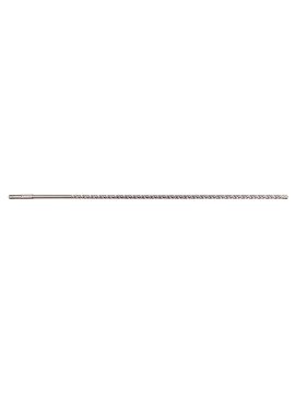 SDS plius betoninis grąžtas su dviguba spiralė 10 x 600 mm (56T121) - SDS plius dvigubos spiralės 10 x 600 mm 56T121 betono gręžtuvas pagal grafito bitą yra betono, plytų ir akmens grąžtas su dviguba spiralė ir SDS plius.