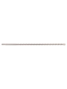 SDS Plus betoninis grąžtas su dviguba spiralė 12 x 450 mm (56T129) - SDS plius dvigubas spiralės betoninis gręžimas 12 x 450 mm 56T129 pagal grafitą yra betono, plytų ir akmens gręžtuvas su dviguba spirale ir SDS plius.