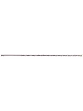 SDS Plus betoninis grąžtas su dviguba spiralė 12 x 600 mm (56T130) - SDS plius dvigubos spiralės 12 x 600 mm 56T130 betono gręžtuvas pagal grafito bitą yra betono, plytų ir akmens grąžtas su dviguba spiralė ir SDS plius.