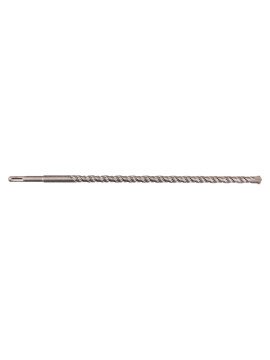 SDS Plus betoninis grąžtas su dviguba spiralė 14 x 410 mm (56T136) - SDS plius dvigubos spiralės 14 x 410 mm 56T136 betoninis gręžtuvas pagal grafitą yra betono, plytų ir akmens grąžtas su dviguba spiralė ir SDS plius.