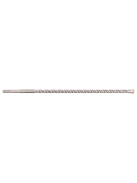 SDS Plus betoninis grąžtas su dviguba spiralė 14 x 450 mm (56T137) - SDS plius betoninis grąžtas su dviguba spiralė 14 x 450 mm 56T137 pagal grafitą yra betono, plytų ir akmens grąžtas su dviguba spiralė ir SDS plius.