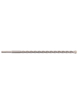 SDS Plus betoninis grąžtas su dviguba spiralė 16 x 410 mm (56T143) - SDS plius dvigubos spiralės 16 x 410 mm 56T143 betoninis gręžtuvas pagal grafito bitą yra betono, plytų ir akmens grąžtas su dviguba spiralė ir SDS plius.