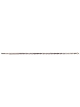SDS plius betoninis grąžtas su dviguba spiralė 16 x 600 mm (56T144) - SDS plius dvigubos spiralės 16 x 600 mm 56T144 betoninis gręžimo bitas grafitas yra betono, plyt ir akmens grąžtas su dviguba spiralė ir SDS plius.