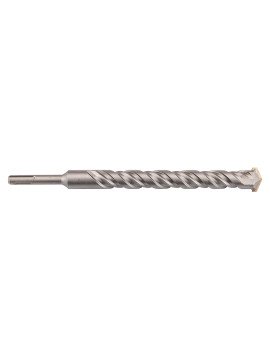 SDS Plus betoninis grąžtas su dviguba spiralė 25 x 260 mm (56T162) - Graphito SDS plius dvigubas spiralės betoninis gręžimas 25 x 260 mm 56T162 yra betoninis, plytų ir akmens gržtuvas su dviguba spirale ir SDS plius.
