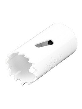 Bi-metalo gręžimo karūnėlė 27 mm (56T705) - Grafito 27 mm dviejų metalinių skylė Saw 56T705 yra 51 mm aukščio ir leidžia gręžti iki 38 mm gylio.