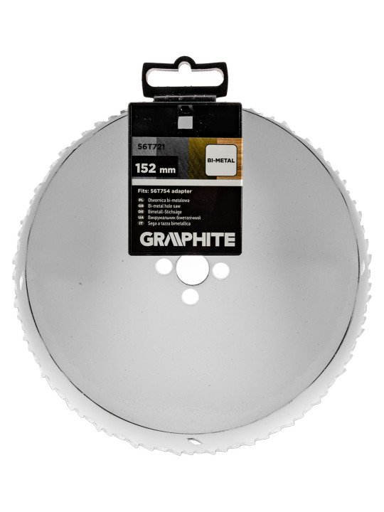 Bi-metalo gręžimo karūnėlė 152 mm