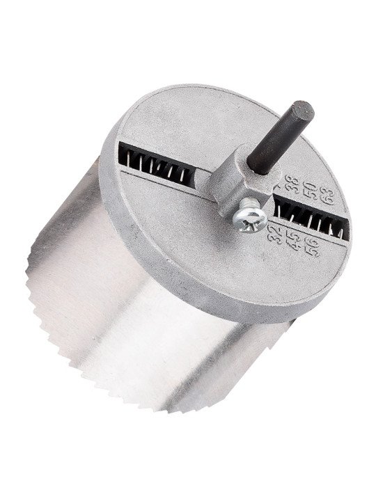Medienos skylių pjaustyklės 26–63 mm, H 50 mm, nustatytas 7 vnt.