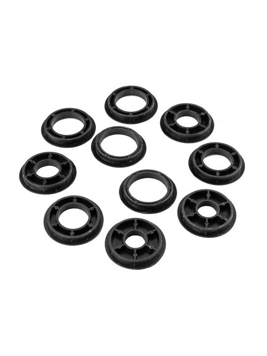 Vielinis diskinis šepetys 150 x 32 mm, surišta viela, žalvariu dengtas