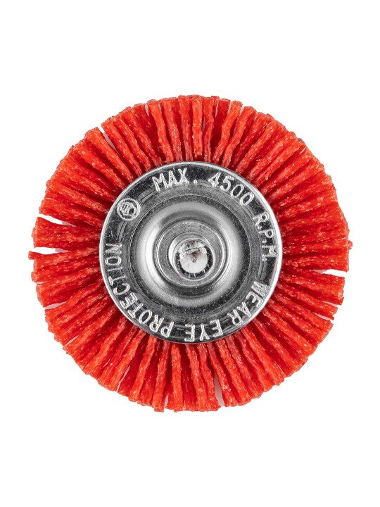 50 mm nailono šepetys su 6 mm