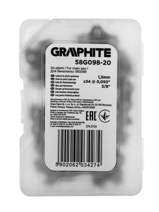 Grandininio pjūklo 58G098   8“ grandinė