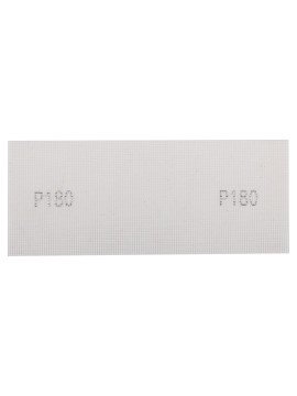 Abrazyvinis tinklelis baltas 115 x 280 mm, p180 (58T145) - Šlifavimo tinklelis baltas 115 x 280 mm, p180 58t145 pagal grafito, rekomenduojamą delniniam pritaikymui su mediena, metalu, plastiku, stiklu ir gipso plokštele.