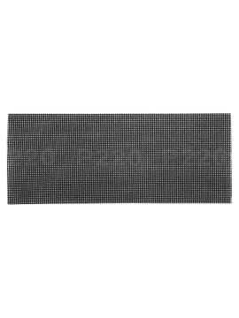 Abrazyvinis tinklelis 115 x 280 mm, p220 (58T157) - Šlifavimo tinklelis 115 x 280 mm, P220 58T157 pagal grafitą, rekomenduojamą delniniam pritaikymui su mediena, metalu, plastiku, stiklu ir gipso plokštele.