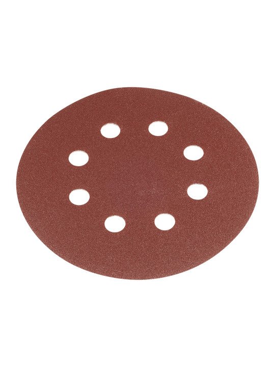 „Velcro“ šlifavimo diskai 125 mm, p36, 5 vnt, su 8 skylėmis