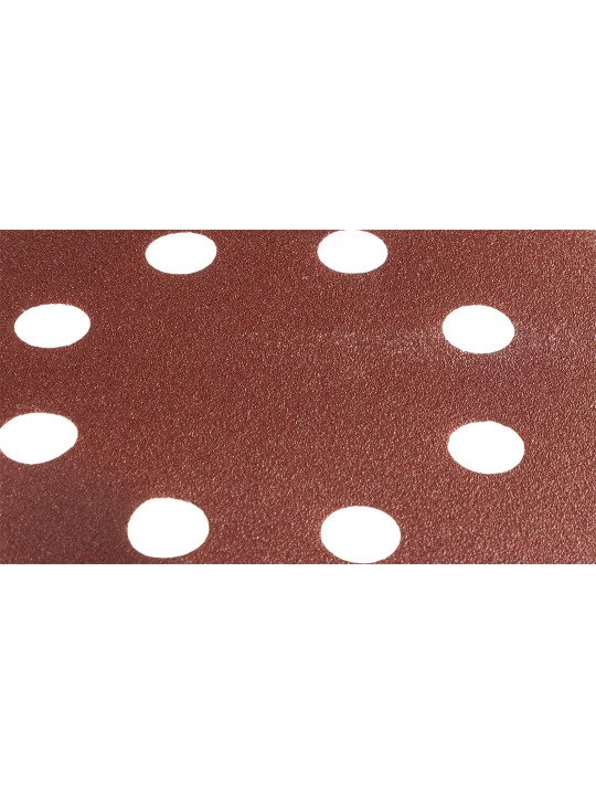 „Velcro“ šlifavimo diskai 125 mm, P150, 5 vnt, su 8 skylėmis