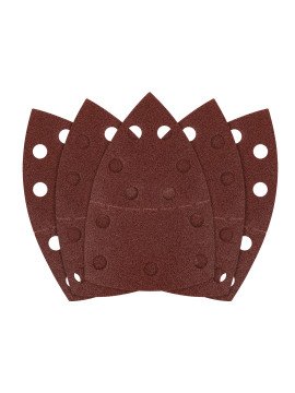 Šlifavimo popierius, „Velcro“, metalui 102 x 152 mm, P100, 5 vnt, su 11 skylių (58T303) - „Velcro“ šlifavimo popierius, geležies 102 x 152 mm, p100, 5 vienetų, su 11 skylių 58T303 pagal grafitą yra 5 „Velcro“ šlifavimo popierių rinkinys, 102 x 152 mm.