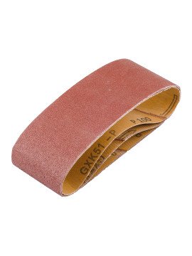 Šlifavimo juosta 75 x 457 mm, P100, 3 vnt (58T363) - Begaliniai diržai 75 x 457 mm, P100, 3 vnt.