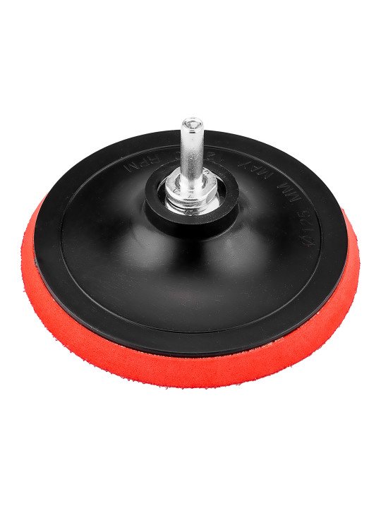 Velcro diskas 125 mm x 8 mm, m14 sriegis + 8 mm blokas