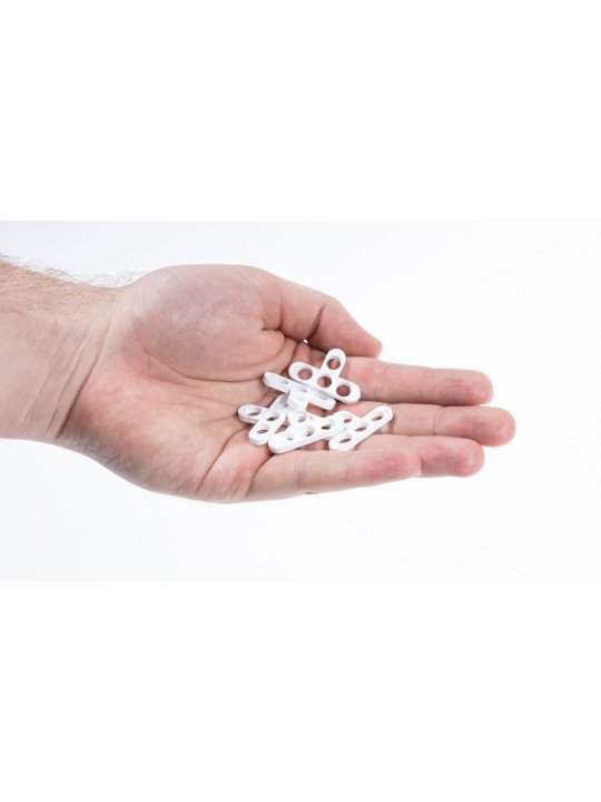 Kryžiukai plytelėms T 5,0 mm, 50pcs