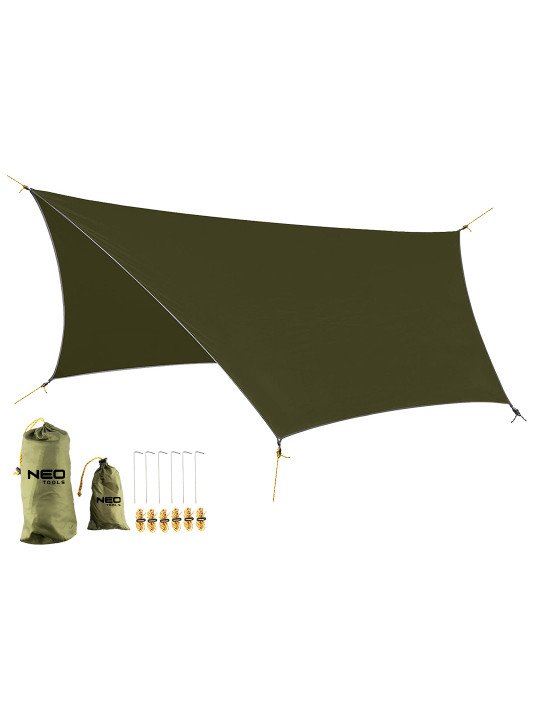 Vandeniui atsparus tarpas 360 x 290 cm 210T PU3000