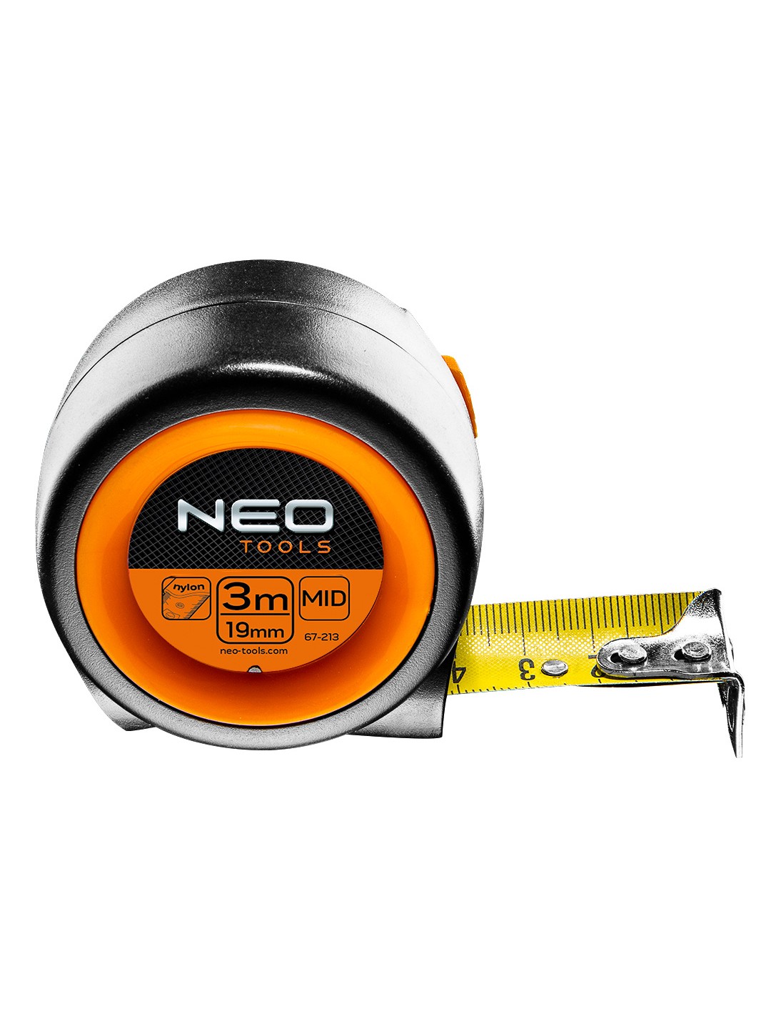 Plieninės ruletės magnetinės dvipusės Neo