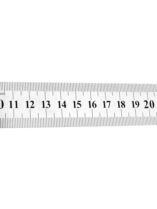 Nerūdijančio plieno liniuotė, 50 cm